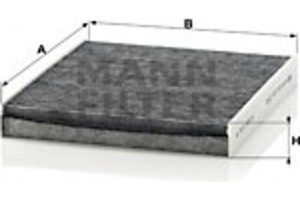 MANN-FILTER Φίλτρο, Αέρας Εσωτερικού Χώρου - Cuk 2545