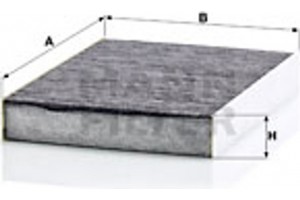 MANN-FILTER Φίλτρο, Αέρας Εσωτερικού Χώρου - Cuk 25 003