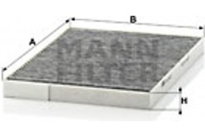 MANN-FILTER Φίλτρο, Αέρας Εσωτερικού Χώρου - Cuk 2620