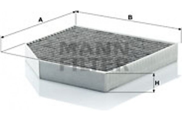 MANN-FILTER Φίλτρο, Αέρας Εσωτερικού Χώρου - Cuk 2641