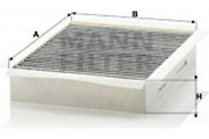 MANN-FILTER Φίλτρο, Αέρας Εσωτερικού Χώρου - Cuk 26 003