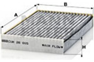 MANN-FILTER Φίλτρο, Αέρας Εσωτερικού Χώρου - Cuk 26 005