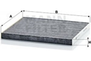 MANN-FILTER Φίλτρο, Αέρας Εσωτερικού Χώρου - Cuk 26 017