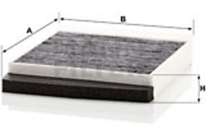 MANN-FILTER Φίλτρο, Αέρας Εσωτερικού Χώρου - Cuk 2855