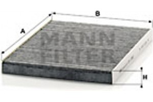 MANN-FILTER Φίλτρο, Αέρας Εσωτερικού Χώρου - Cuk 2882