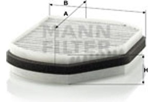 MANN-FILTER Φίλτρο, Αέρας Εσωτερικού Χώρου - Cuk 2897
