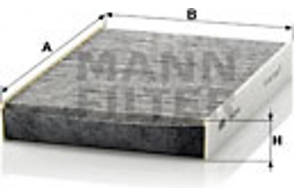 MANN-FILTER Φίλτρο, Αέρας Εσωτερικού Χώρου - Cuk 2945