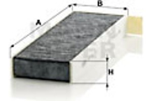 MANN-FILTER Φίλτρο, Αέρας Εσωτερικού Χώρου - Cuk 29 003-2