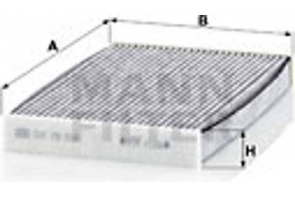 MANN-FILTER Φίλτρο, Αέρας Εσωτερικού Χώρου - Cuk 29 008