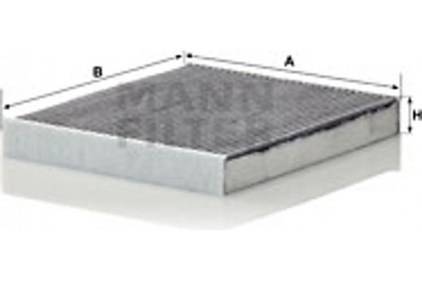 MANN-FILTER Φίλτρο, Αέρας Εσωτερικού Χώρου - Cuk 29 010