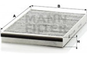 MANN-FILTER Φίλτρο, Αέρας Εσωτερικού Χώρου - Cuk 3054