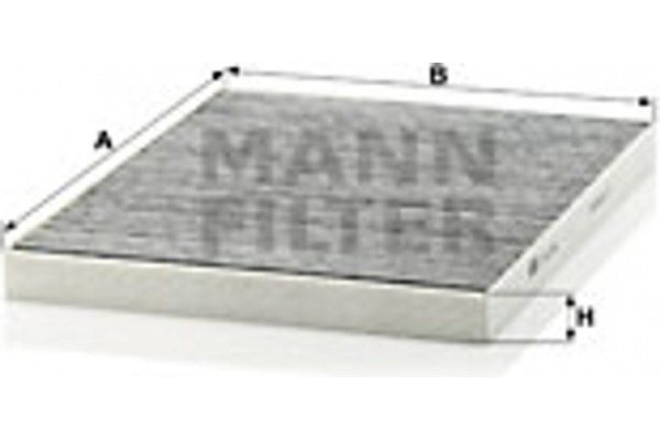 MANN-FILTER Φίλτρο, Αέρας Εσωτερικού Χώρου - Cuk 3142