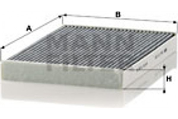 MANN-FILTER Φίλτρο, Αέρας Εσωτερικού Χώρου - Cuk 31 001