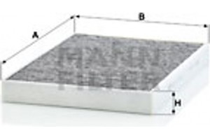 MANN-FILTER Φίλτρο, Αέρας Εσωτερικού Χώρου - Cuk 31 003