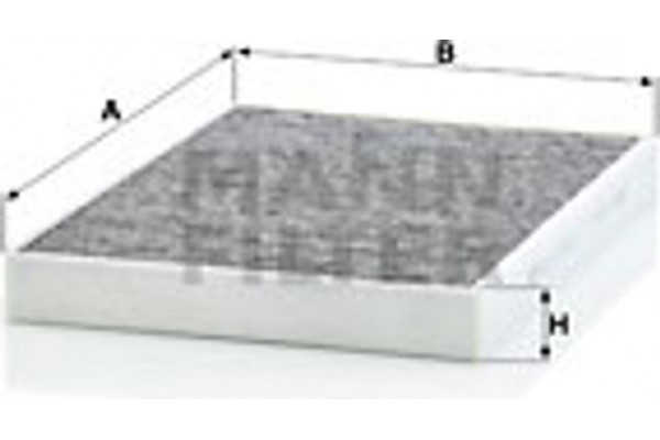 MANN-FILTER Φίλτρο, Αέρας Εσωτερικού Χώρου - Cuk 31 003