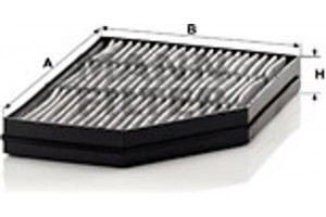 MANN-FILTER Φίλτρο, Αέρας Εσωτερικού Χώρου - Cuk 32 001