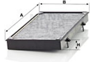 MANN-FILTER Φίλτρο, Αέρας Εσωτερικού Χώρου - Cuk 3454