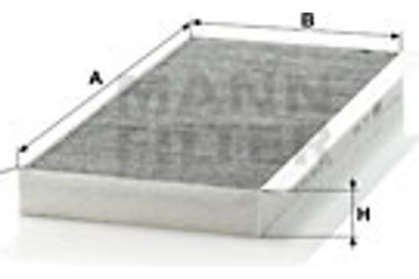 MANN-FILTER Φίλτρο, Αέρας Εσωτερικού Χώρου - Cuk 3567