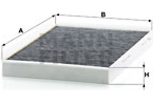 MANN-FILTER Φίλτρο, Αέρας Εσωτερικού Χώρου - Cuk 3569