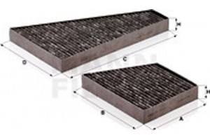 MANN-FILTER Φίλτρο, Αέρας Εσωτερικού Χώρου - Cuk 35 000-2