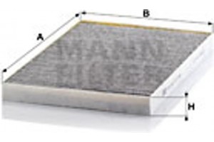 MANN-FILTER Φίλτρο, Αέρας Εσωτερικού Χώρου - Cuk 4062