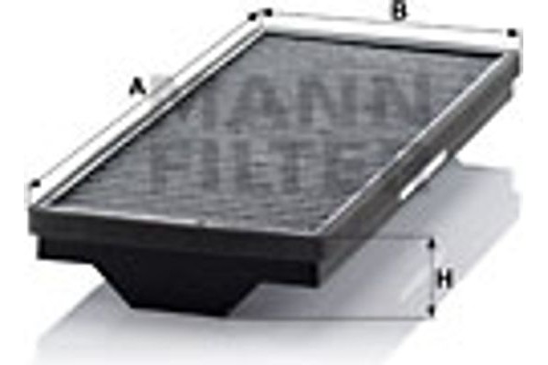 MANN-FILTER Φίλτρο, Αέρας Εσωτερικού Χώρου - Cuk 4469