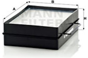 MANN-FILTER Φίλτρο, Αέρας Εσωτερικού Χώρου - Cu 1722