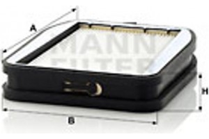 MANN-FILTER Φίλτρο, Αέρας Εσωτερικού Χώρου - Cu 18 000-2