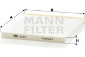 MANN-FILTER Φίλτρο, Αέρας Εσωτερικού Χώρου - Cu 1912
