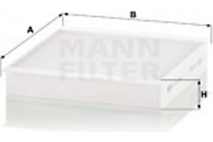 MANN-FILTER Φίλτρο, Αέρας Εσωτερικού Χώρου - Cu 19 014