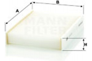 MANN-FILTER Φίλτρο, Αέρας Εσωτερικού Χώρου - Cu 20 013