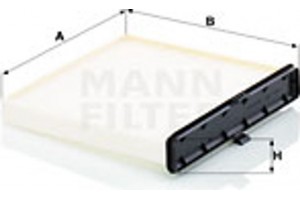 MANN-FILTER Φίλτρο, Αέρας Εσωτερικού Χώρου - Cu 20 018