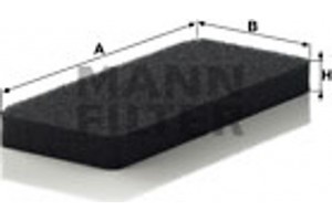 MANN-FILTER Φίλτρο, Αέρας Εσωτερικού Χώρου - Cu 2101
