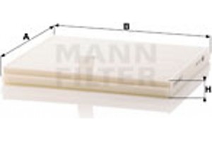 MANN-FILTER Φίλτρο, Αέρας Εσωτερικού Χώρου - Cu 2137