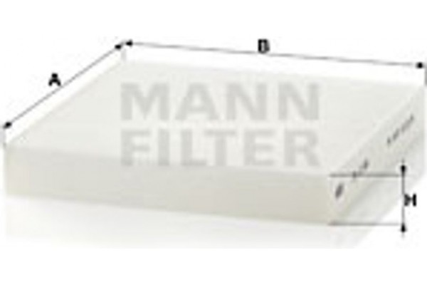 MANN-FILTER Φίλτρο, Αέρας Εσωτερικού Χώρου - Cu 2149