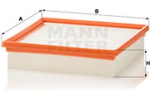 MANN-FILTER Φίλτρο, Αέρας Εσωτερικού Χώρου - Cu 2184