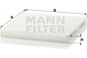 MANN-FILTER Φίλτρο, Αέρας Εσωτερικού Χώρου - Cu 22 010