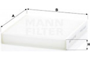 MANN-FILTER Φίλτρο, Αέρας Εσωτερικού Χώρου - Cu 22 023