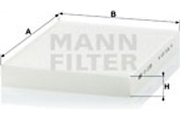 MANN-FILTER Φίλτρο, Αέρας Εσωτερικού Χώρου - Cu 2335