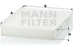 MANN-FILTER Φίλτρο, Αέρας Εσωτερικού Χώρου - Cu 2433