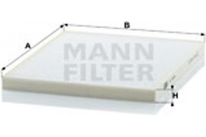 MANN-FILTER Φίλτρο, Αέρας Εσωτερικού Χώρου - Cu 2434
