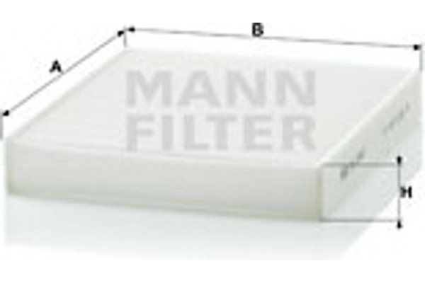 MANN-FILTER Φίλτρο, Αέρας Εσωτερικού Χώρου - Cu 2440