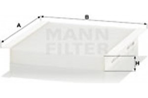 MANN-FILTER Φίλτρο, Αέρας Εσωτερικού Χώρου - Cu 2454