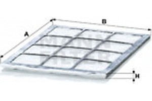 MANN-FILTER Φίλτρο, Αέρας Εσωτερικού Χώρου - Cu 2504