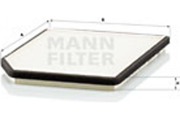 MANN-FILTER Φίλτρο, Αέρας Εσωτερικού Χώρου - Cu 2525