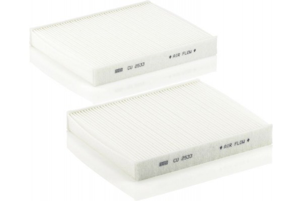 MANN-FILTER Φίλτρο, Αέρας Εσωτερικού Χώρου - Cu 2533-2 MANN-FILTER Φίλτρο, Αέρας Εσωτερικού Χώρου - Cu 2533-2