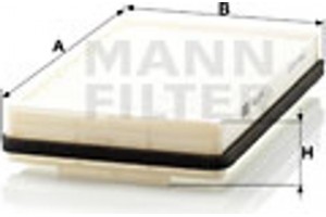 MANN-FILTER Φίλτρο, Αέρας Εσωτερικού Χώρου - Cu 2534