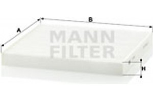 MANN-FILTER Φίλτρο, Αέρας Εσωτερικού Χώρου - Cu 2544