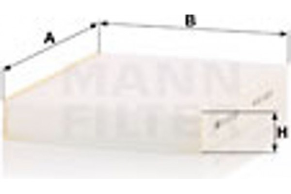 MANN-FILTER Φίλτρο, Αέρας Εσωτερικού Χώρου - Cu 25 003