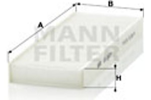 MANN-FILTER Φίλτρο, Αέρας Εσωτερικού Χώρου - Cu 2623